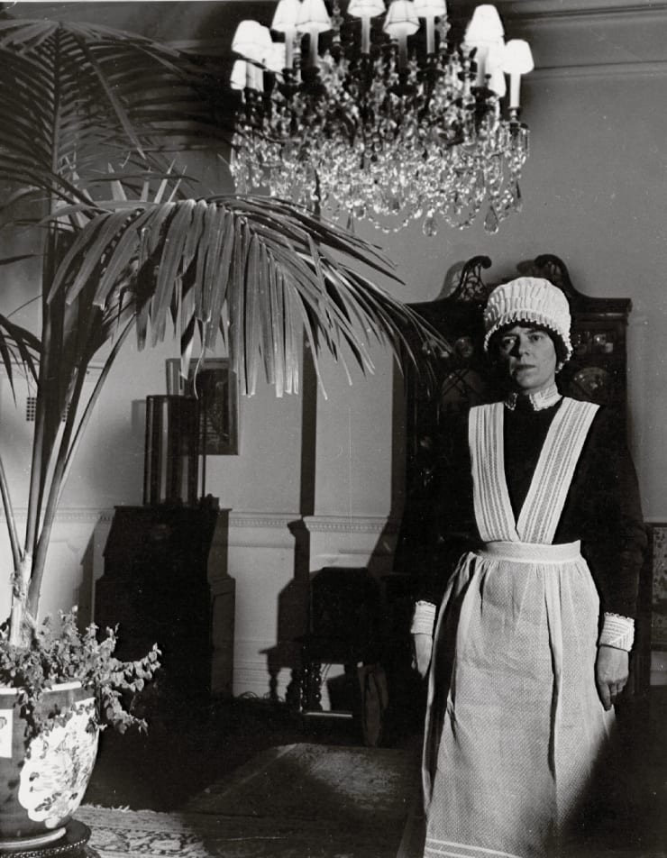 Bill Brandt, The Perfect Parlourmaid - English Parlourmaid (Evening), 1935