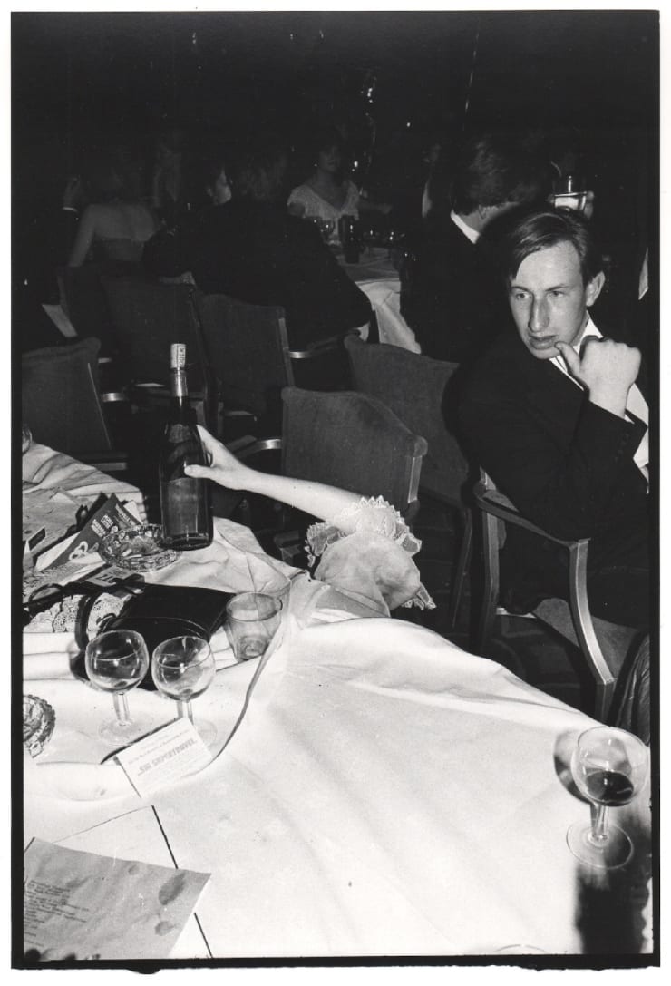 Dafydd Jones, Henrietta Thompson's Hand. Falklands Ball. Grosvenor House, London, 1982