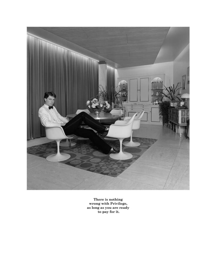 Karen Knorr, Belgravia (There is nothing wrong with Privilege), 1979