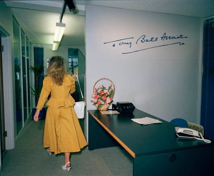 Anna Fox, Work Stations, Conference and Exhibitions Organiser, Euston (30), 1988