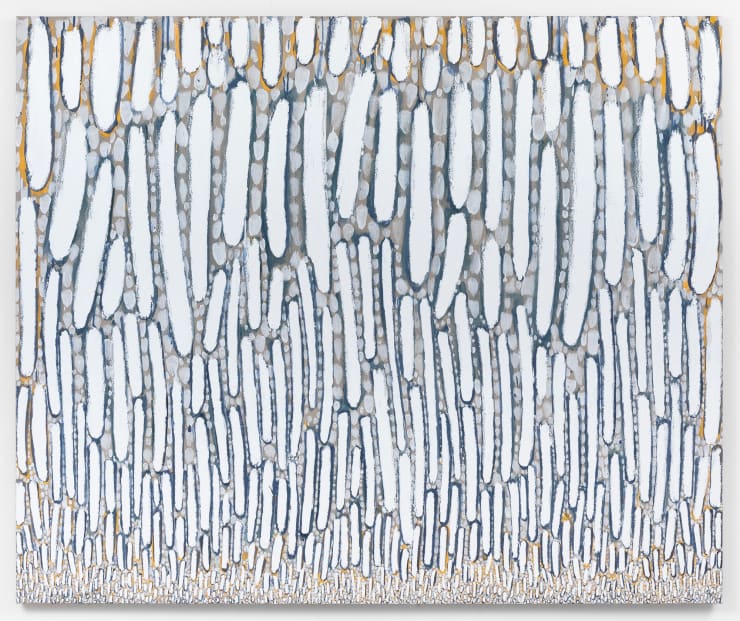 John Riepenhoff Skies (luminosity), 2024 acrylic, flashe, and oil on linen 88 x 106 inches