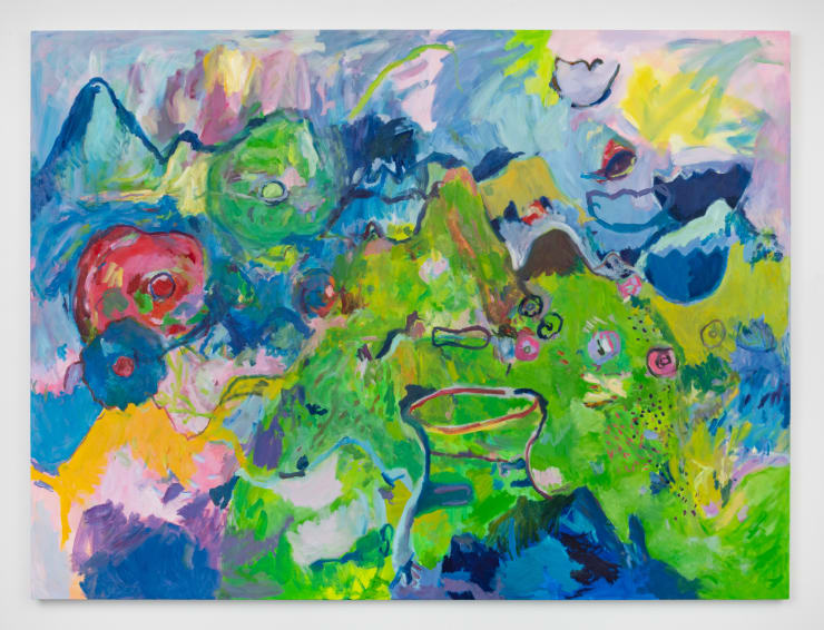 Adrianne Rubenstein Mountains, 2024 oil on canvas 72 x 96 inches