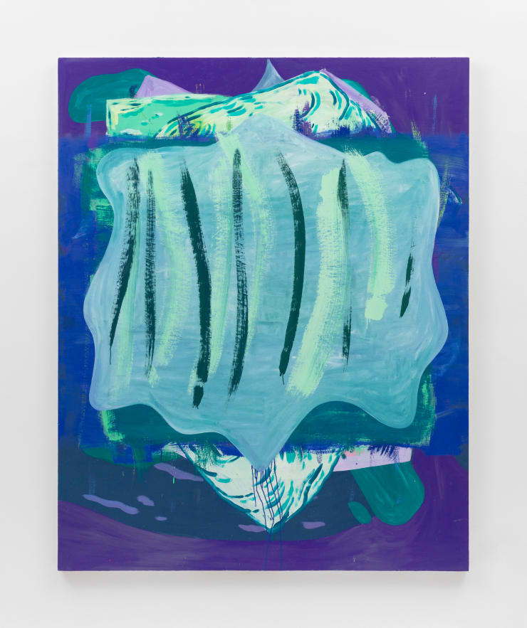 Jon Pestoni Sponge, 2021 Oil on canvas 75 x 60 inches