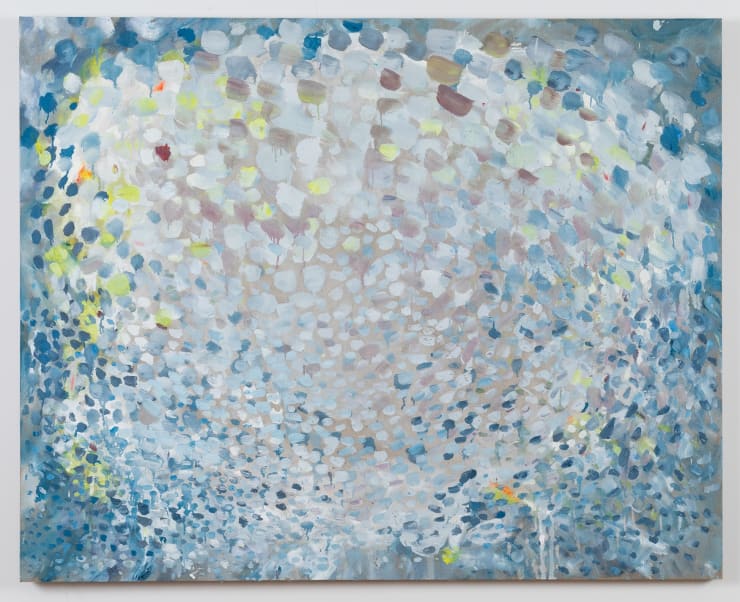 John Riepenhoff Skies, 2022 acrylic, flashe and oil on linen 48 x 60 inches