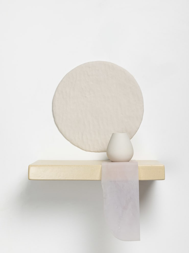 Marie Herwald Hermann and, sail your ships, 2025 porcelain, stoneware and silicone 20 x 16 x 7 inches