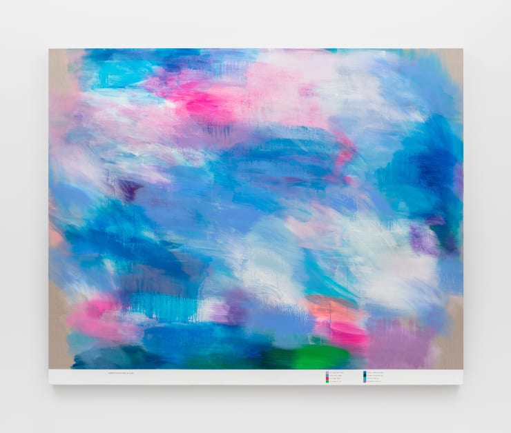 Andrew Kuo, Water Lilies (Rose) 6/16/22, 2022