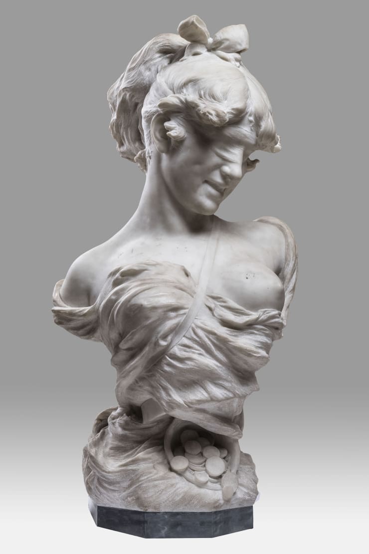 Ernesto Gazzeri, Allegorical bust of Fortuna