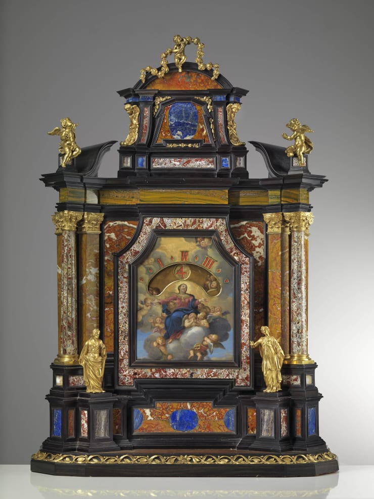 NIGHT CLOCK, Rome, late 17th/early 18th century