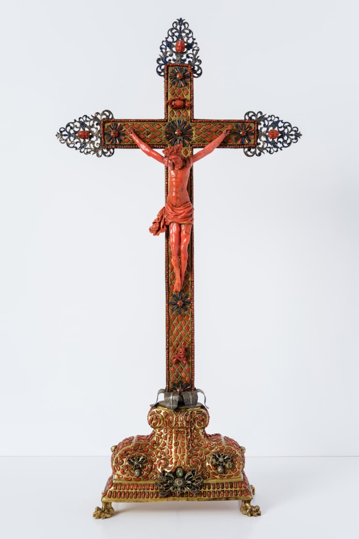 CRUCIFIX, Trapani, second half of the 17th century