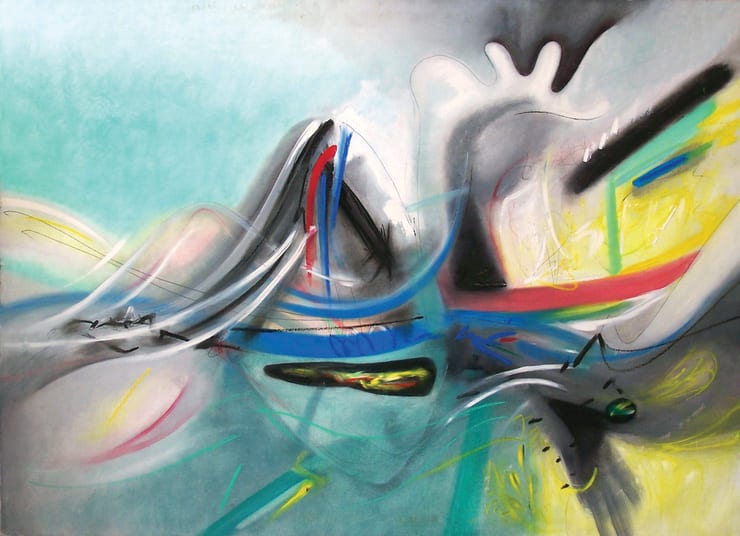 Renzo Bergamo, The mirror brightened by images, "Lo specchio s'illuminò d'immagini", 1992