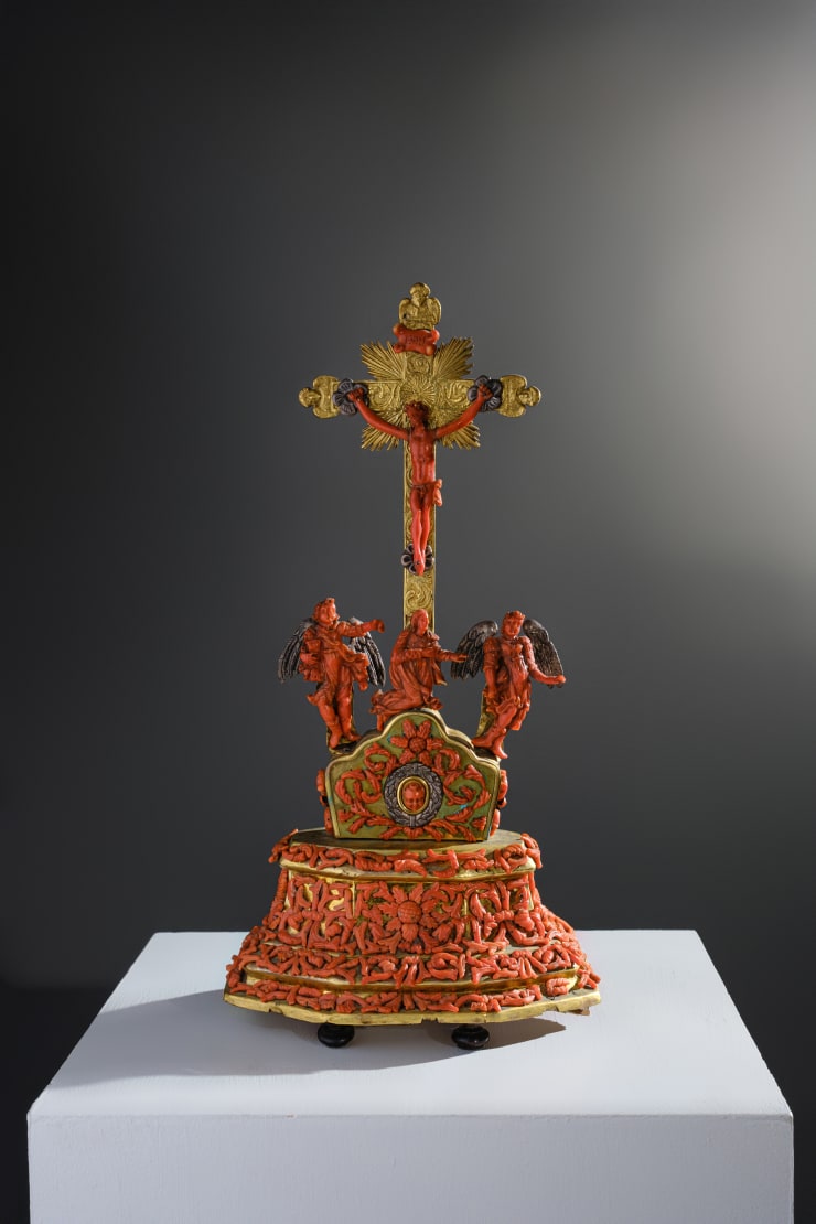 CRUCIFIX, Trapani, late 17th/early 18th century
