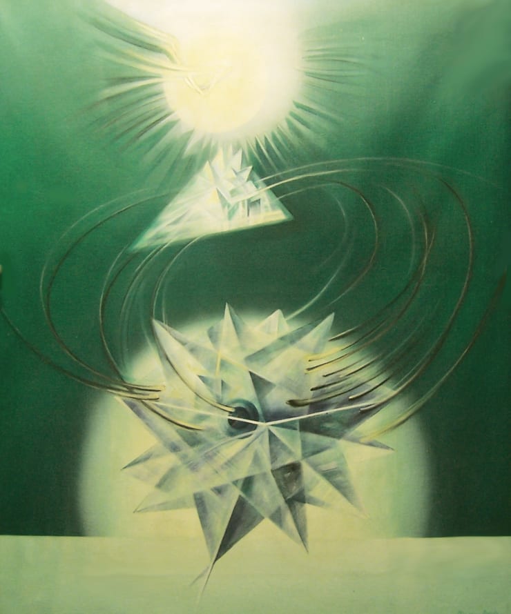 Renzo Bergamo, "astrarte", '70