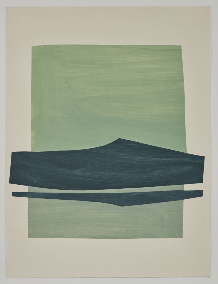 Ascent, 2025 Acrylic on paper 85 x 66cm