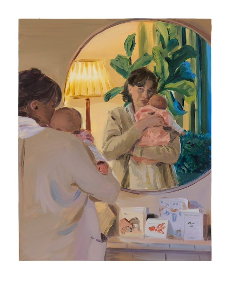 Caroline Walker, Me and Laurie, Six Weeks Old, 2024