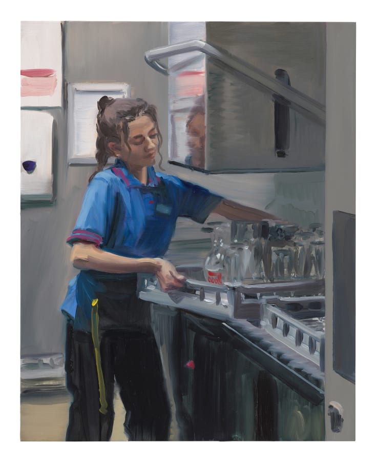 Caroline Walker, Glass Wash, 2024