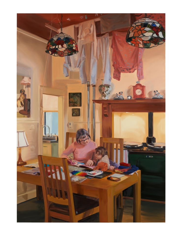 Caroline Walker, Sticker Dolly Dressing, 2024