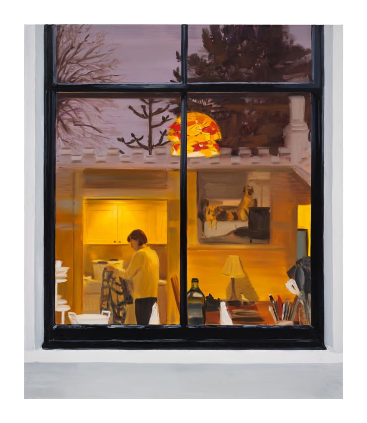 Caroline Walker, Laundry Sorting, Morning, December, 2021