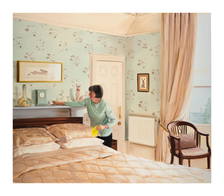 Caroline Walker, Dusting Ornaments, Late Morning, March, 2021