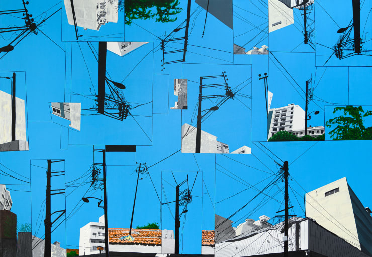 Vincent Michéa, Un grand ciel bleu #1, 2021