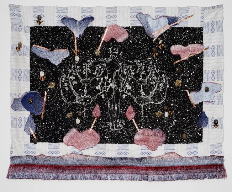 Marie-Claire Messouma Manlanbien, Human intra natura, Nuit, 2024