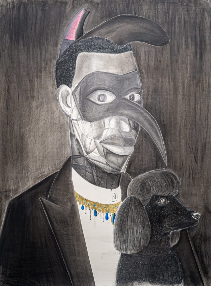 Carl-Edouard Keïta, Arlequin , 2021