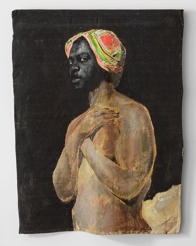 Roméo Mivekannin, A Black Women, French school, after an unknown artist, 2022