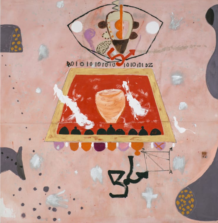 Ouattara Watts, Rhythm of Painting, 2018