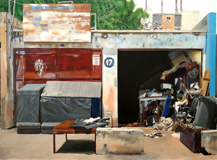 Cheikh Ndiaye, Atelier Tapissier Mamadou Ndiaye, Sicap, 2017