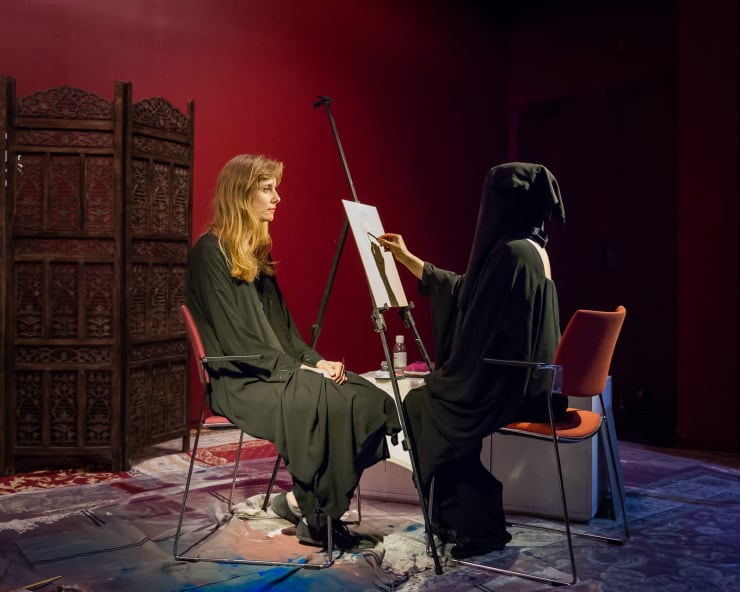 Dalila Dalléas Bouzar, Studio Orient, Performance au Quai Branly, 2018