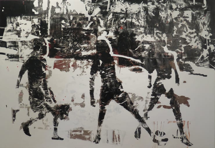 Armand Boua, Le ballon fétché, 2019