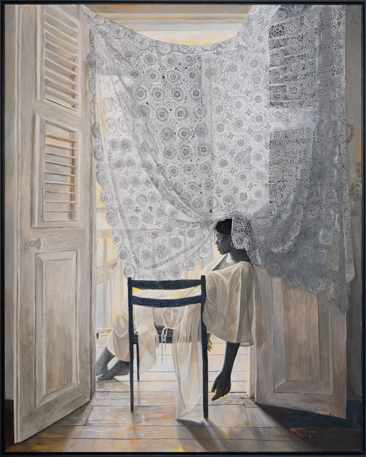 Elladj Lincy Deloumeaux, Mémoire Tissée (Woven Memory), 2025