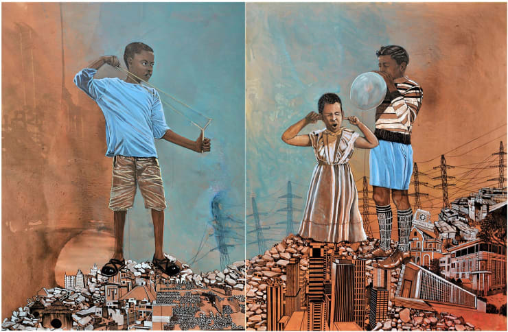 Mariam Abouzid Souali, Echos of memory, 2020