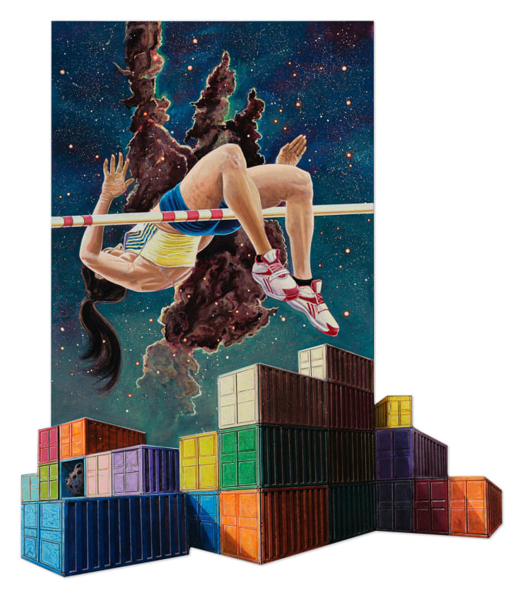 Mariam Abouzid Souali, On the edge of the universe, 2023