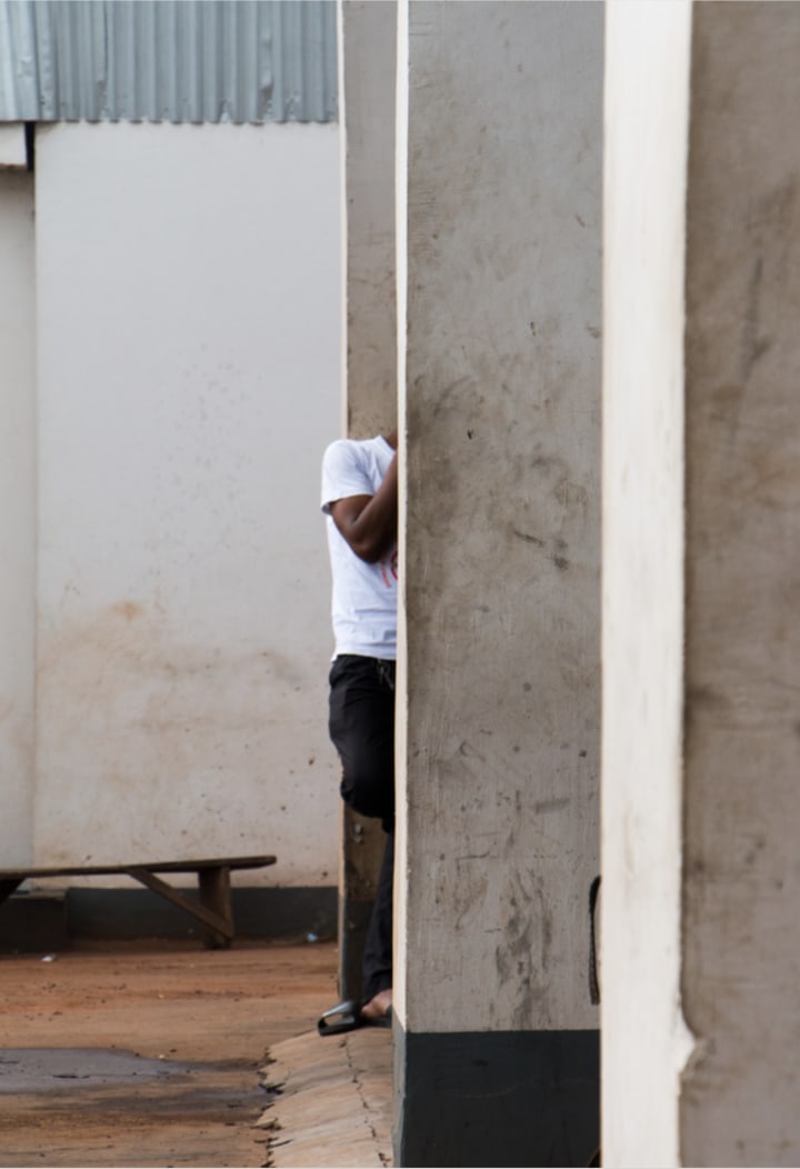 Ange-Frédéric Koffi, Sans Titre, série Sinner Man, 2016