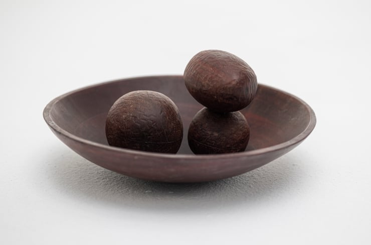 Rachel Marsil, Fruits dans plateau , 2024