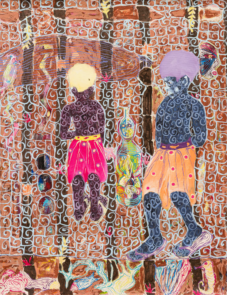 Kassou Seydou, Ker bi ti pont bi (L'ombre qui est sur le pont), 2021