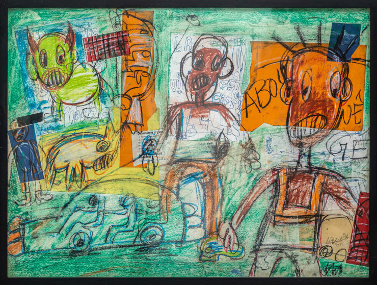 Aboudia, Sans titre, 2011
