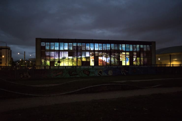 Yo-Yo Gonthier, Le Vitrail, Clichy sous bois- Montfermeil, 2020