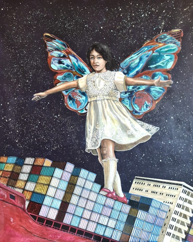 Mariam Abouzid Souali, Angelus Novus, 2024