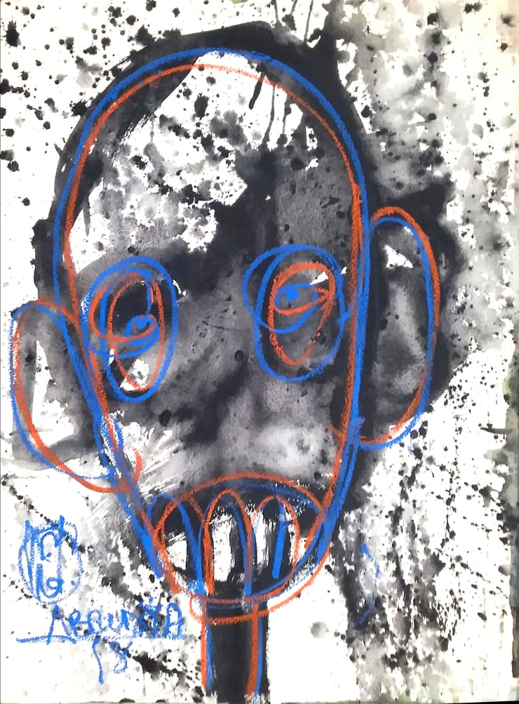 Aboudia, Môgô Dakar #6, 2019