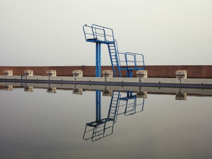 François-Xavier Gbré, Piscine #1, Université Félix-Houphouët-Boigny, Riviera, Cocody, Abidjan, 2014