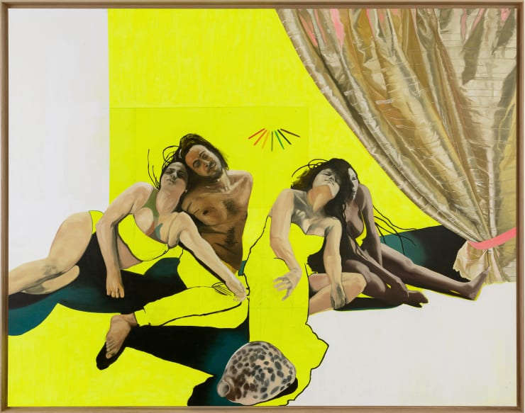 Dalila Dalléas Bouzar, Femmes d’Alger d’après Delacroix, 2022