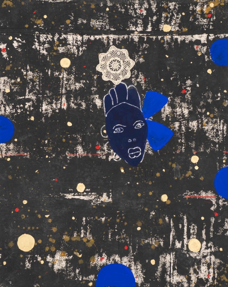 Ouattara Watts, Untitled, 2017