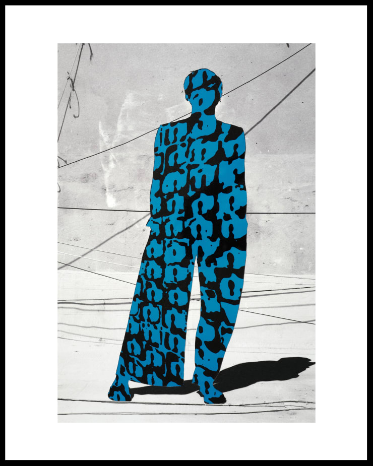 Vincent Michéa, Fatou Blue Shadow, 2020