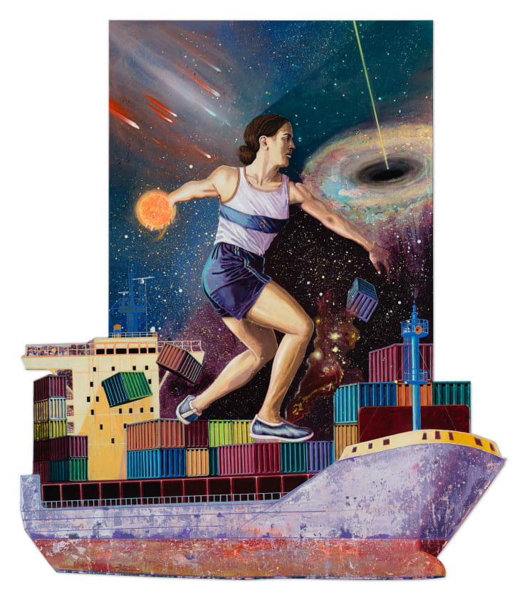 Mariam Abouzid Souali, Discobolus, 2023