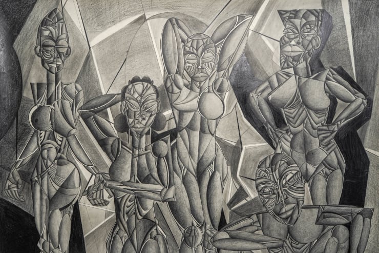 Carl-Edouard Keïta, Les demoiselles or Whatever, 2018