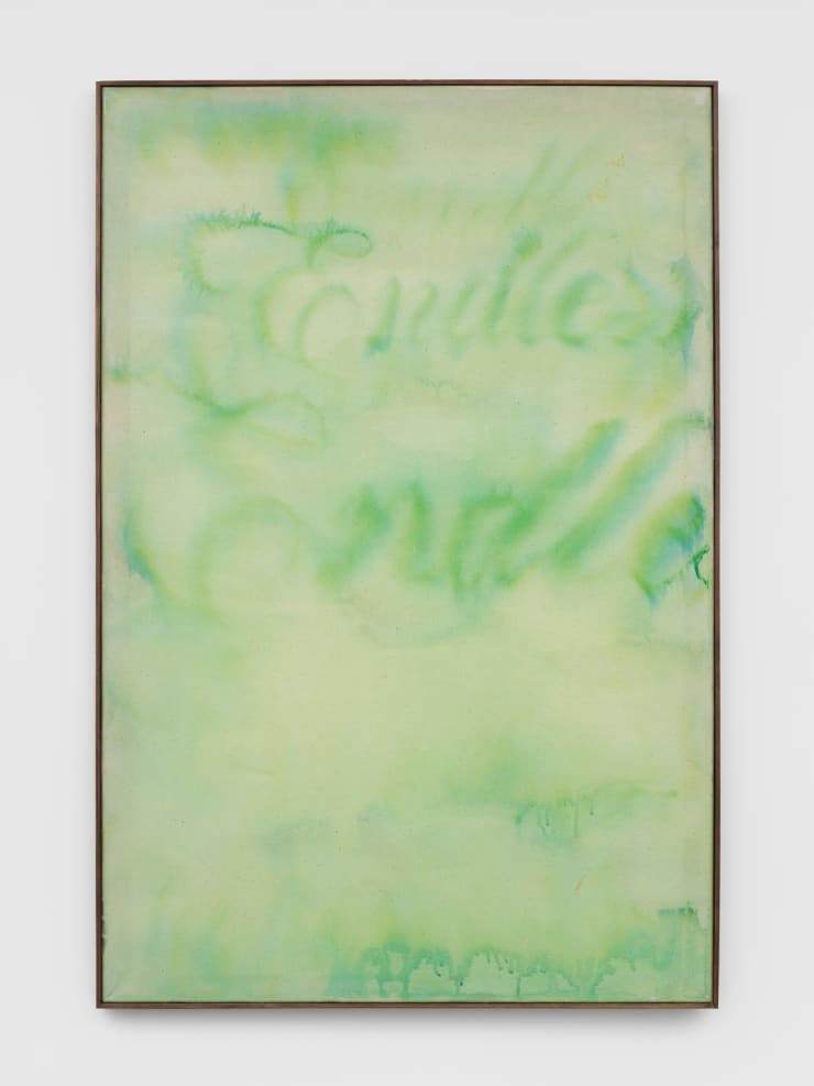 Allan Gardner Endless, 2024 Ink and acrylic on canvas 120 x 90 cm 47 1/4 x 35 3/8 in