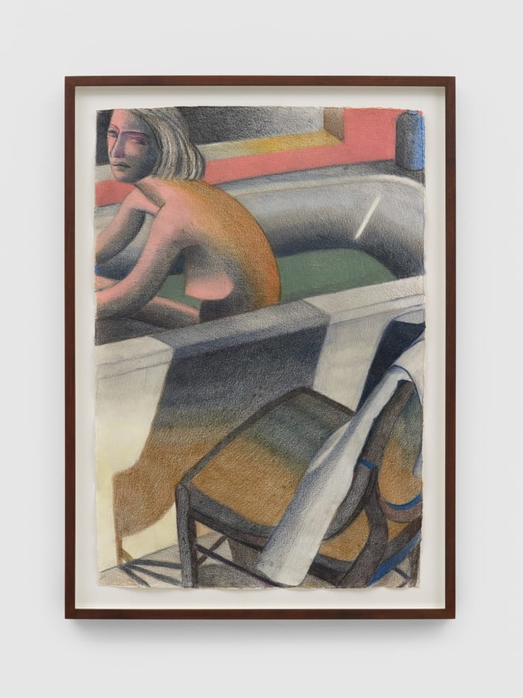 Rowley Haynes Consuelo’s Room, 2024 Pencil on Khardi paper 100 x 70 cm 39 3/8 x 27 1/2 in