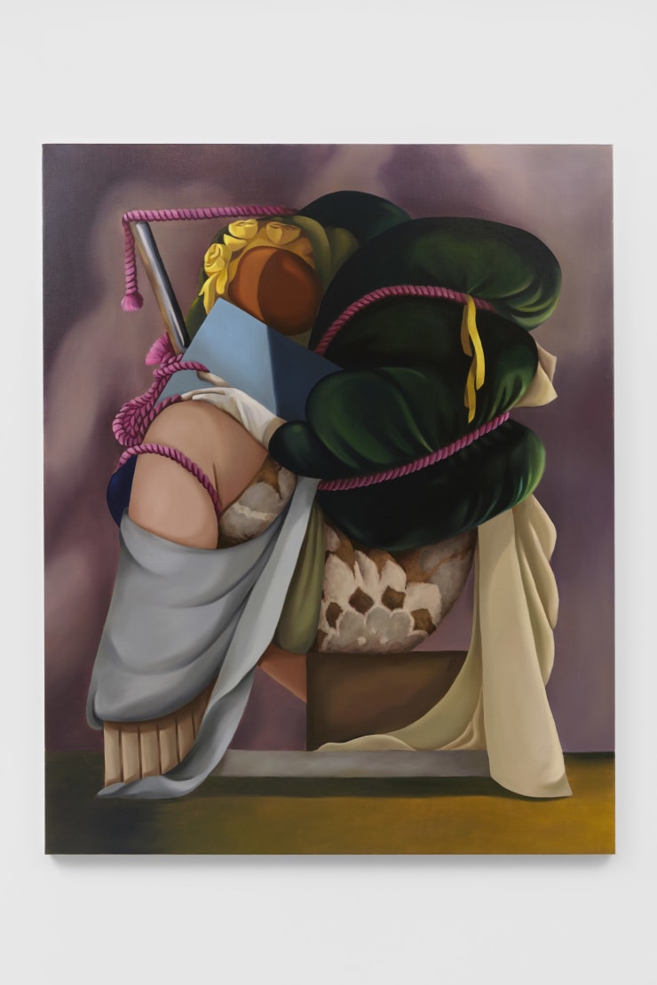 Diane Dal-Pra Everything You Built, 2020 Oil on linen 1620 x 1300mm