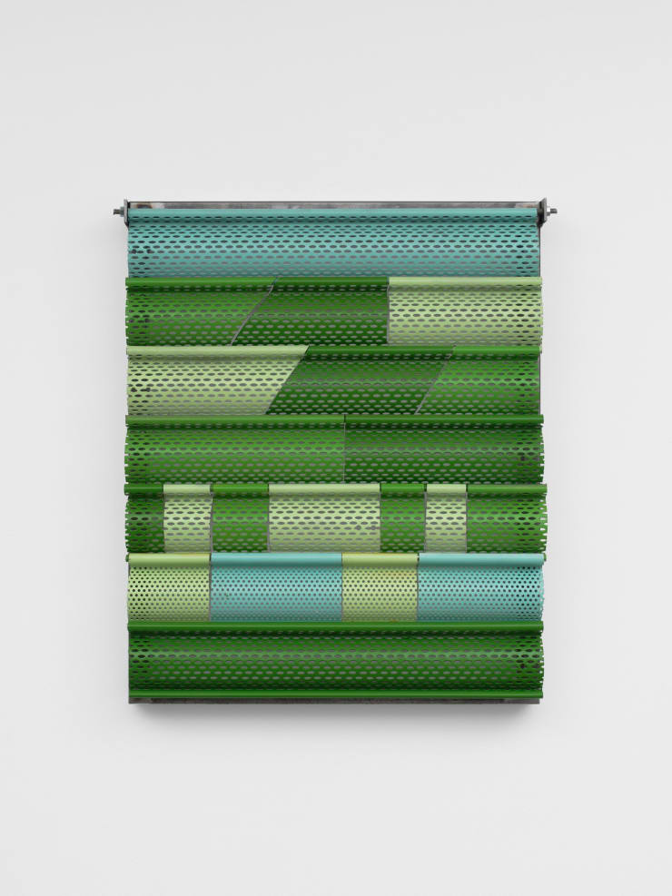 Dux Pacifico No Ones Business, 2024 Acrylic paint on steel 45 x 55 cm 17 3/4 x 21 5/8 in